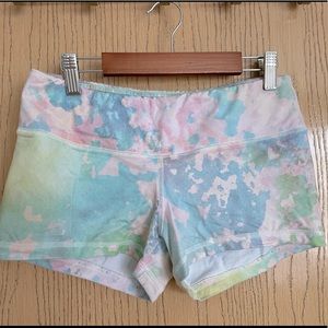 FLEO Original Athletic Shorts- Watercolor